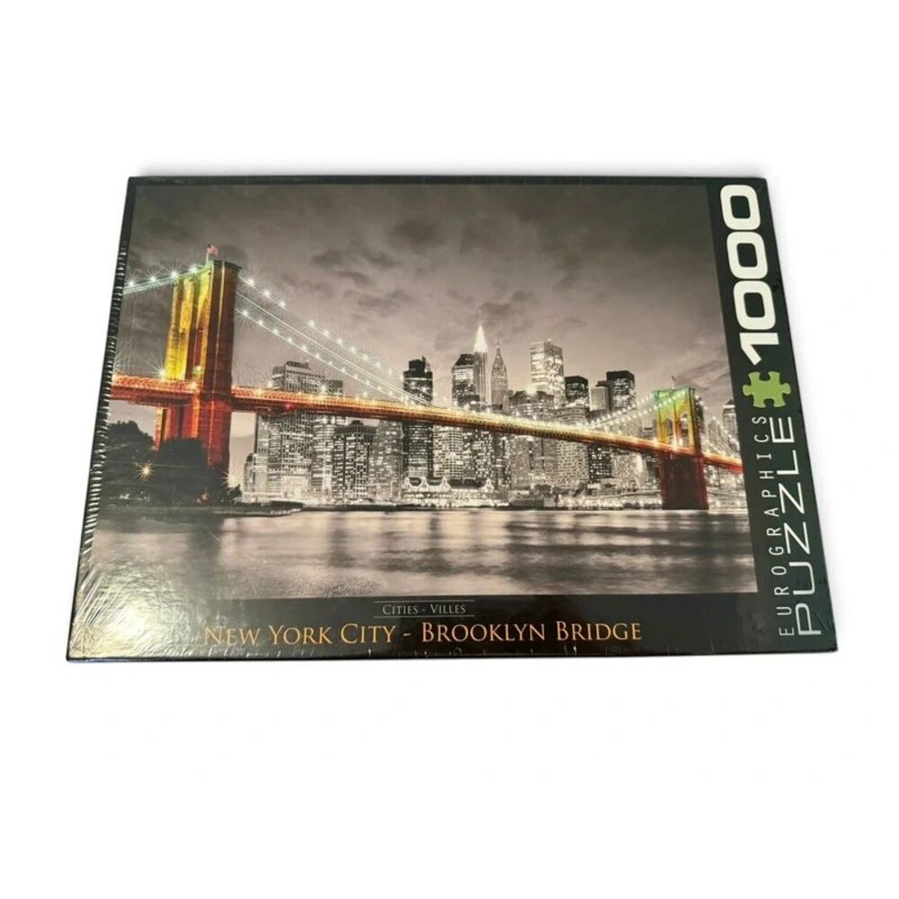 Eurographics NYC Brooklyn Bridge 1000 Piece Jigsaw Puzzle